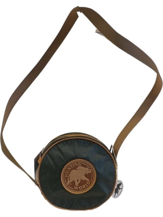 Hunting World Handbags - 543143CR C1 Hunting World Crossbody Bag Khaki Leather